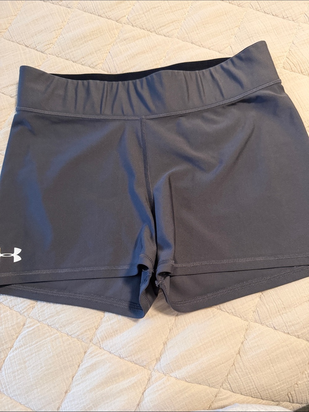 Under Armour Women’s Bike Shorts - Charcoal XL like new